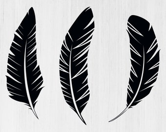 Download Feather SVG Feathers SVG Feather Clipart cricut Feather | Etsy