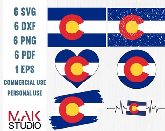 Colorado Flag Svg Etsy