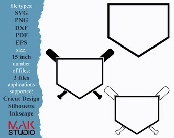 Download Home Plate Svg Etsy