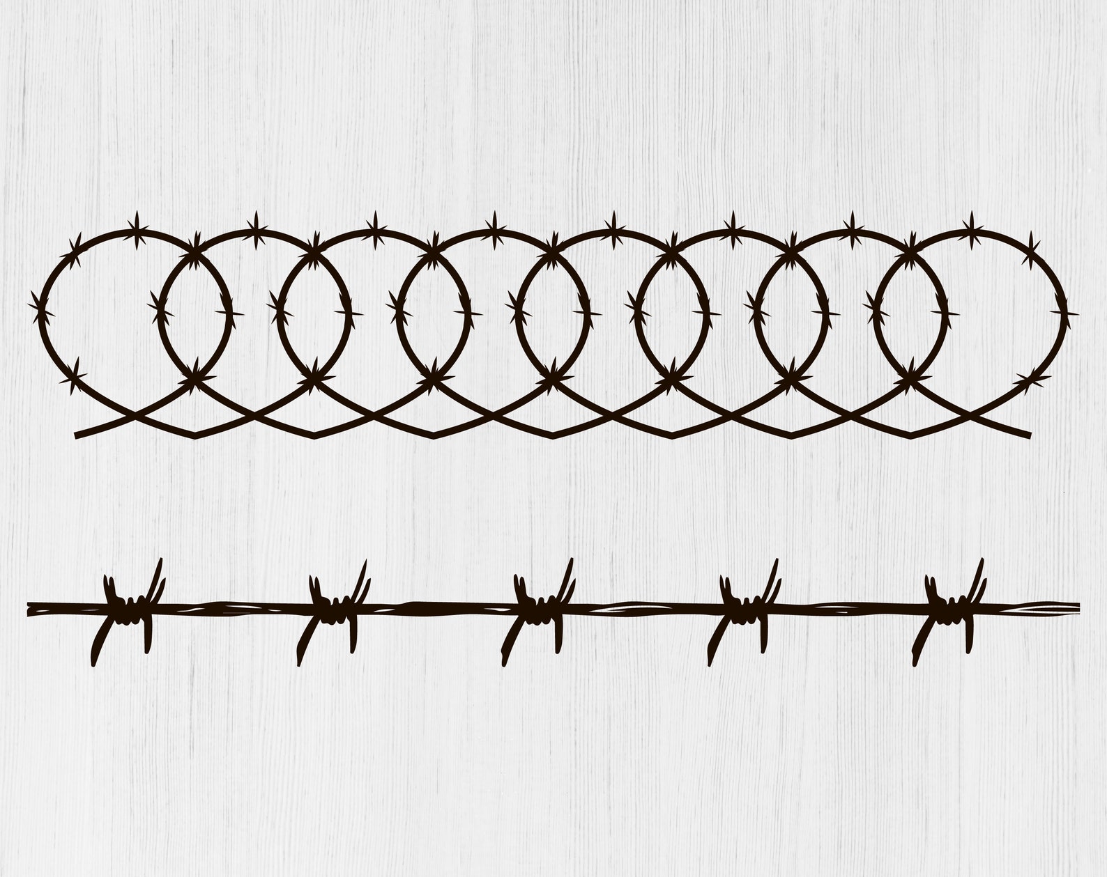 Как нарисовать колючую проволоку карандашом