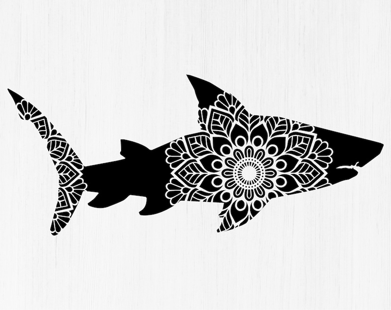 Free Free Shark Mandala Svg 412 SVG PNG EPS DXF File