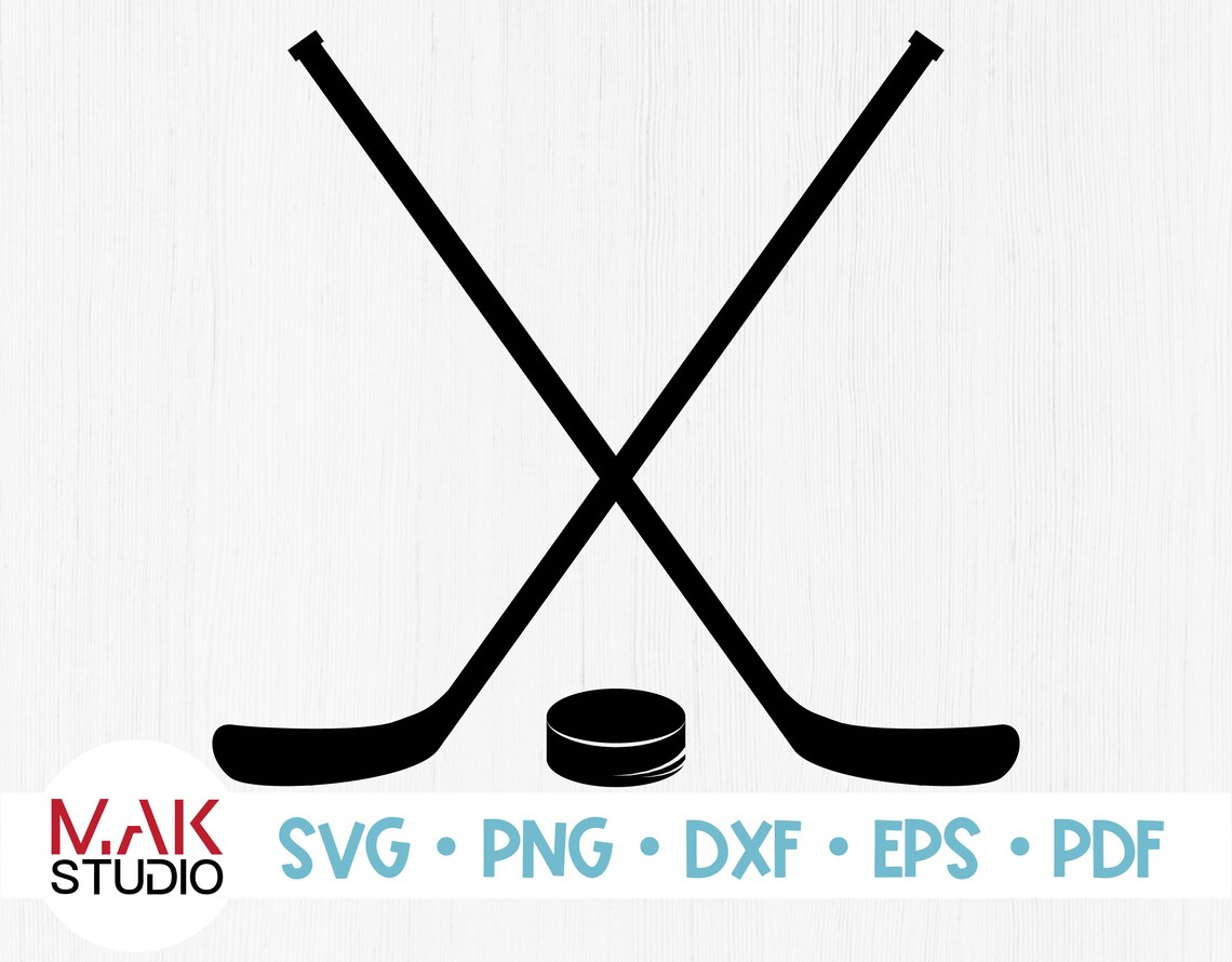 Hockey sticks svg Hockey sticks svg file Hockey sticks logo | Etsy