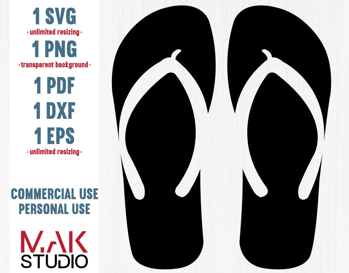 Flip flop svg Flip flop svg files Flip flop clipart Flip flop | Etsy