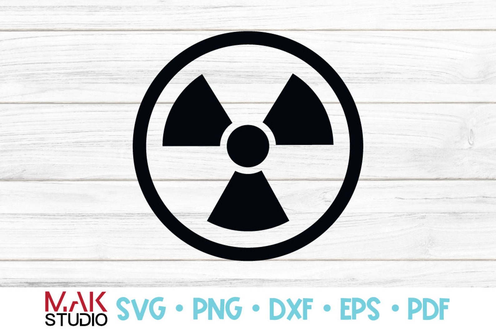 Radioactive svg Radiation symbol svg Warning sign svg Etsy