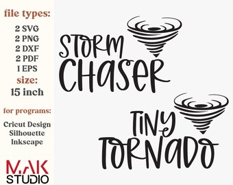 Tiny tornado svg Storm chaser svg Tiny tornado svg Cricut Mommy and me svg Daddy and son svg Baby onesie svg Storm chaser svg Cameo
