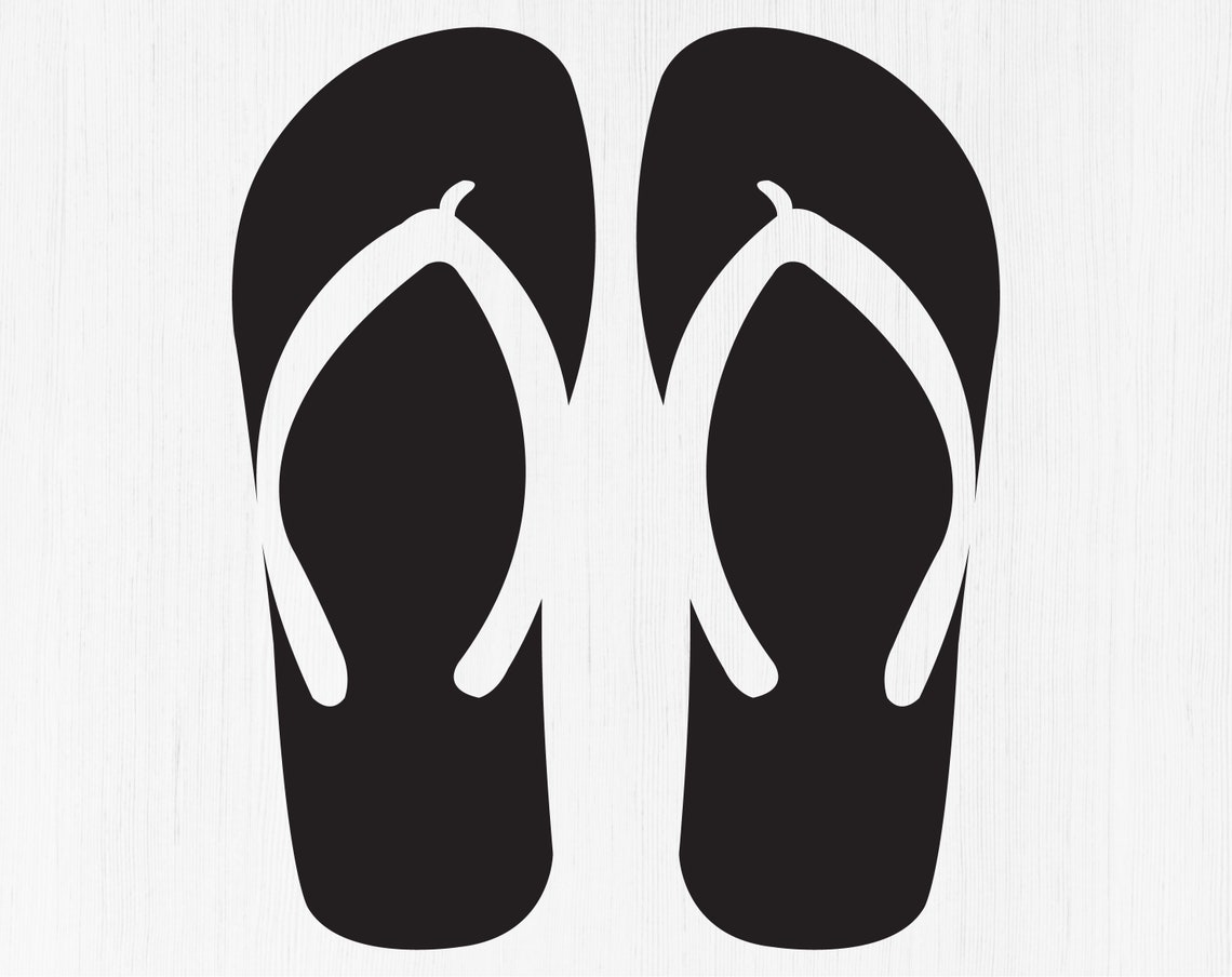 Flip flop svg Flip flop svg files Flip flop clipart Flip flop | Etsy