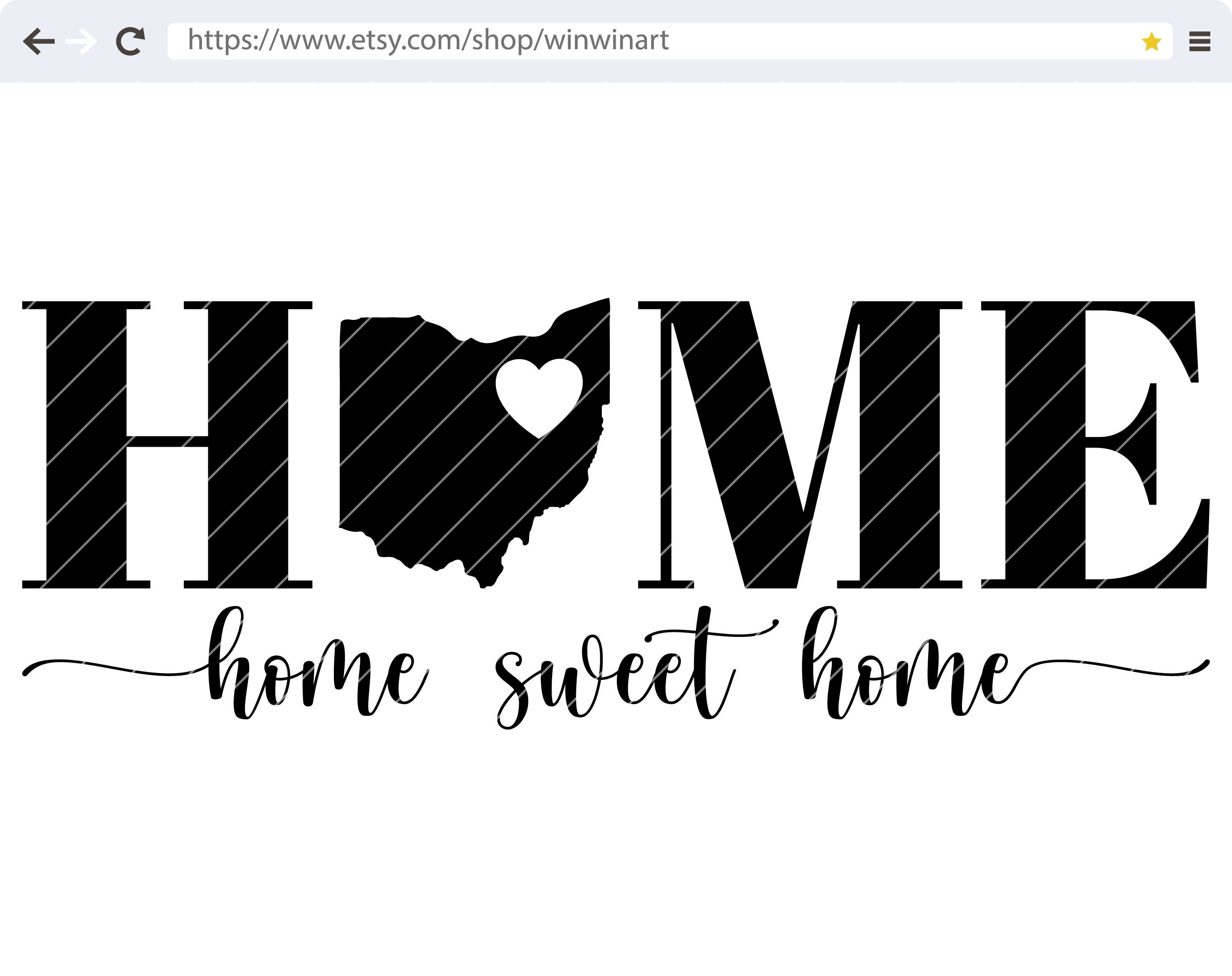 Free Free 234 Home Ohio Svg SVG PNG EPS DXF File