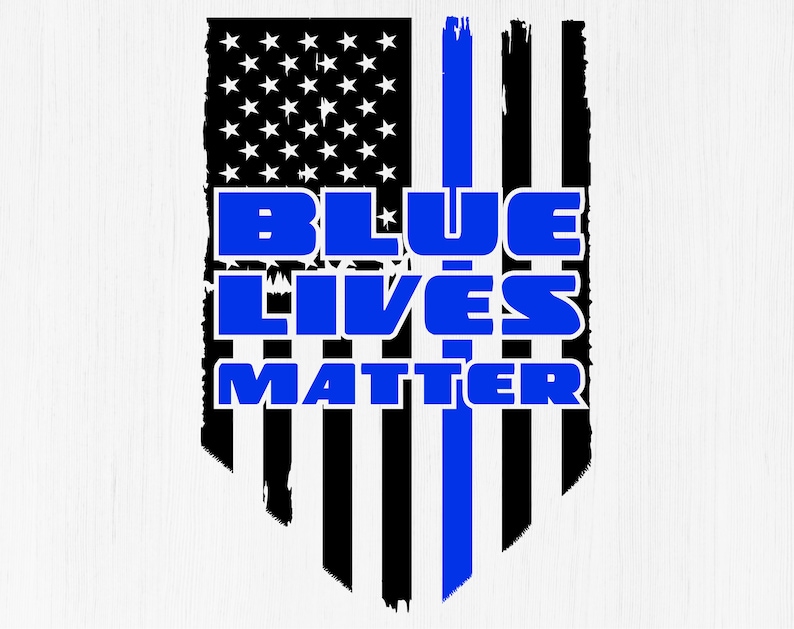Download Blue lives matter flag svg Blue lives matter flag dxf Blue ...