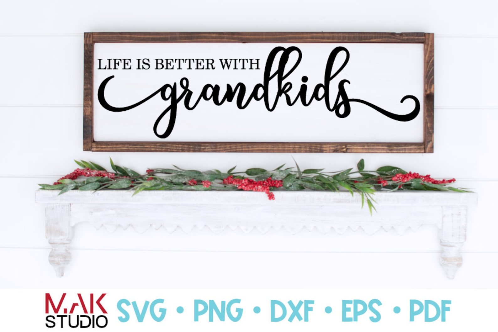 Life is better with grandkids svg Life is better with | Etsy