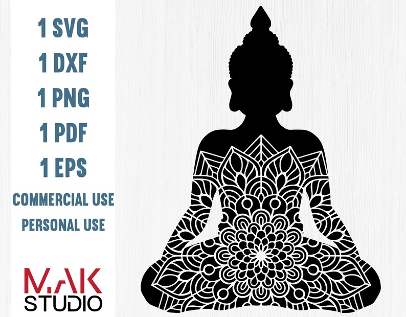 Download 5654+ Buddha Mandala Svg Free Printable Easy to Edit