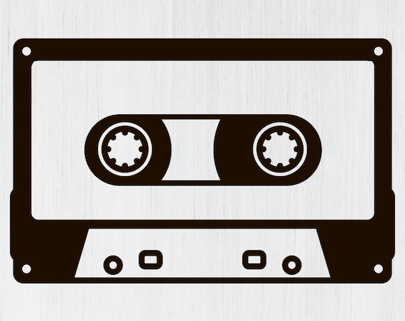 Cassette svg Cassette svg files Retro svg Audio cassette svg | Etsy