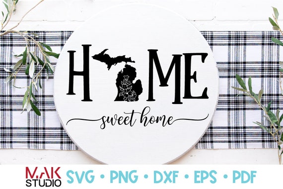 Free Free 189 Michigan Home Svg SVG PNG EPS DXF File