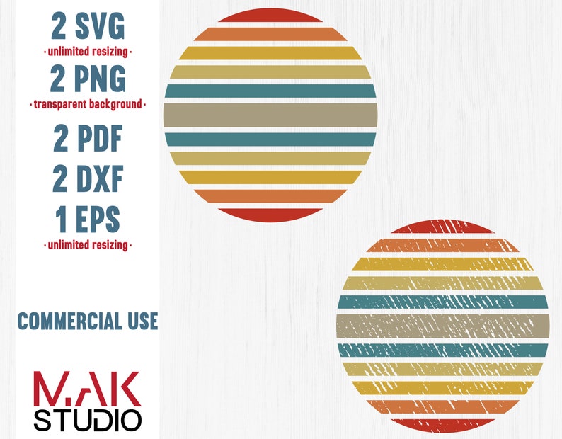 Download Distressed retro vintage sunset svg Vintage sunset png ...
