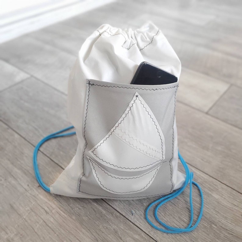 String Bag Made From Real Sails - Etsy