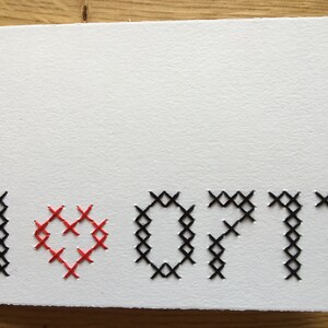 Motif de carte "J'aime 0711" (versch. couleurs)