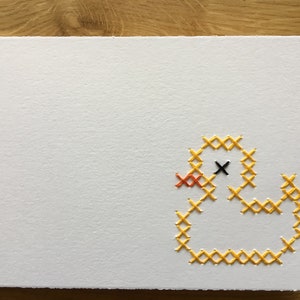 Kartenmotiv "Ente"
