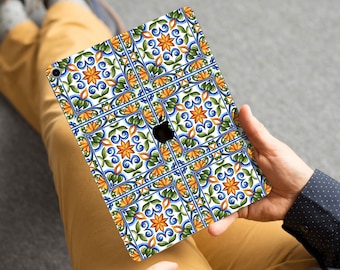 Portugalski azulejos naklejka winylowa na iPada skóra ochronna Kindle E-book naklejka na Galaxy Tab