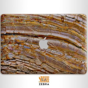 Stone Design Marble MacBook premium M3 vinyl decal TOP BOTTOM Around Keyboard Keybaord coverage stickers