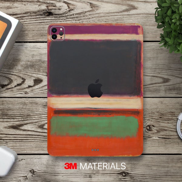 Rothko abstract art Apple iPad Pro & Air Skin Wrap 3M Premium Vinyl Sticker protection