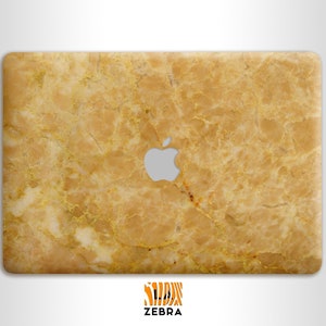 Natural MacBook Skin Yellow stone MacBook vinyl decal