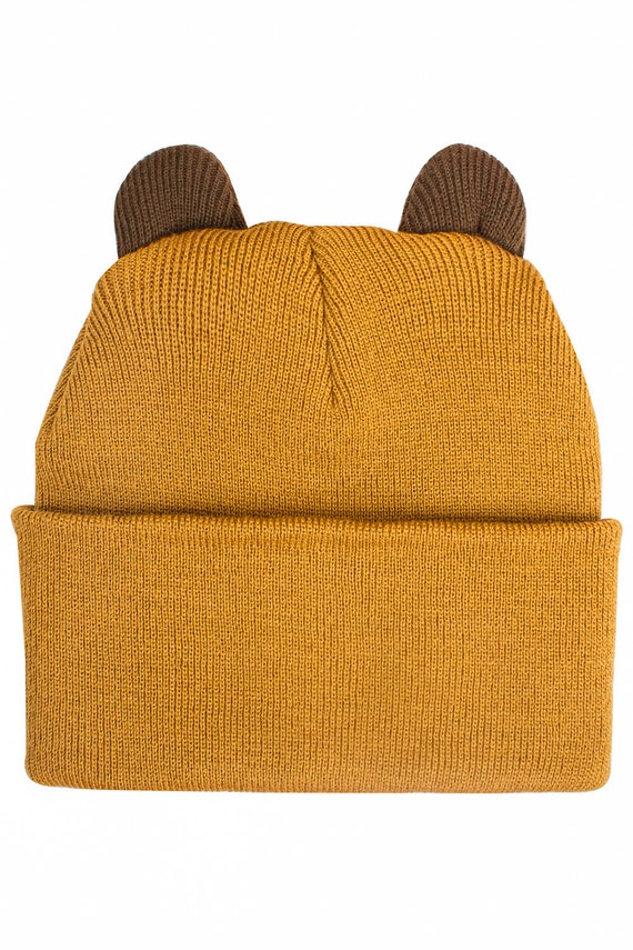 Theo the Capybara Embroidered Beanie Cute Adorable Capy