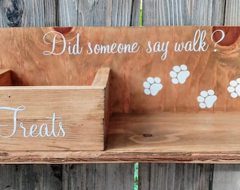personalized dog leash holder, wood dog leash holder, custom dog leash holder, dog leash holder, personalized leash holder for wall, leash