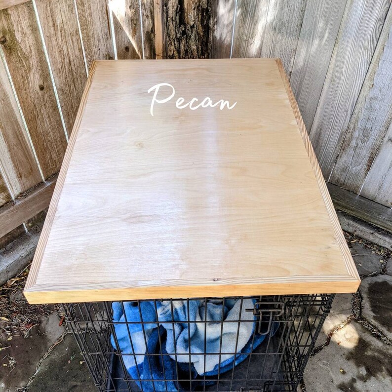 Dog Kennel Wood Table Top Dog Kennel Cover Farmhouse Dog Etsy