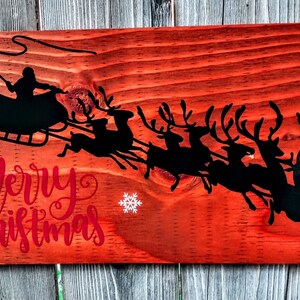 Merry Christmas Sign | Christmas Decor | merry Christmas sign | Christmas wall decor | Christmas home decor | wood sign | home decor sign
