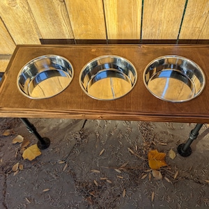Dog Bowl Stand,Elevated Dog Feeder, Elevated dog bowl, Raised Dog Feeder, Dog Feeder, Dog Bowl Feeder, Personalized Dog Feeder, dog bowl