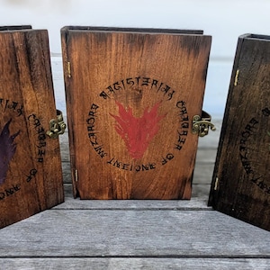 Handcrafted D&D Dice Box, Custom RPG Dice Storage, Personalized DnD Dice Box, Unique Tabletop RPG Storage, Dice Box with Rolling Tray