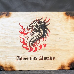 Custom Dungeons & Dragons DM Screen Handcrafted Game Master Tool for Tabletop Adventures Fantasy Dungeon Master Screen