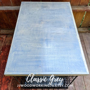 Dog kennel wood table top, Dog crate topper, dog crate table, wire crate cover, Dog crate cover, Crate topper, dog kennel cover Farmhouse