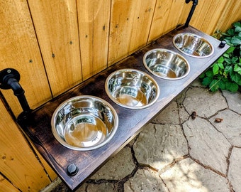 Elevated Dog Feeder Raised Dog Feeder Dog Bowl Stand Dog Bowl Dog Feeding Station Dog Food Stand Feeding Station