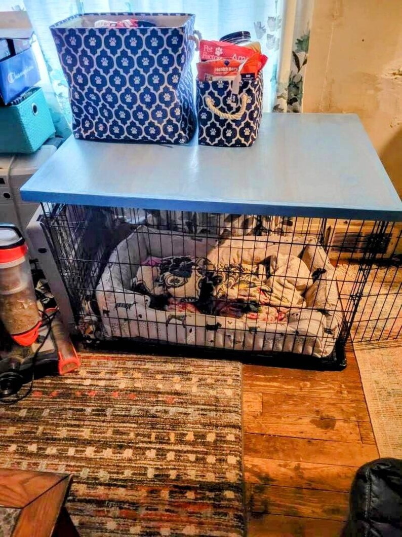 Safety Lip Handmade Dog Crate Cover Dog Crate Furniture Dog Etsy