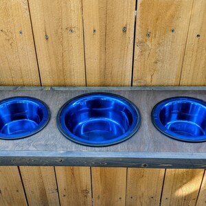 Elevated Dog Feeder Raised Dog Feeder Dog Bowl Stand Dog Bowl Dog Feeding Station Dog Food Stand Feeding Station
