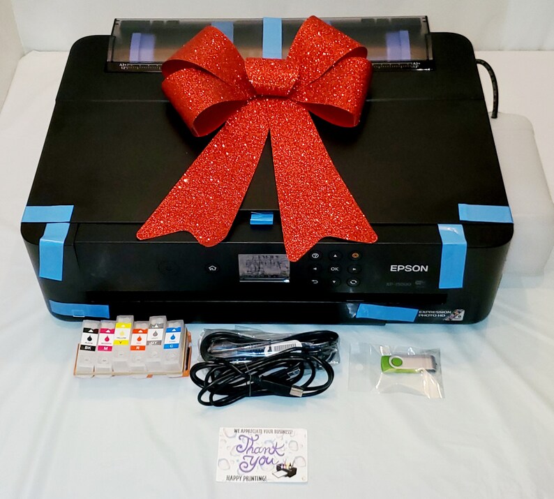 DTF CONVERTED PRINTER Kit A3 Epson XP15000 Converted Printer Startup