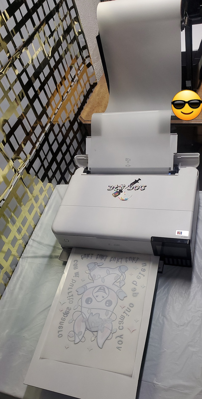 DTF CONVERTED EPSON ET8550 Printer Exit Tray Etsy