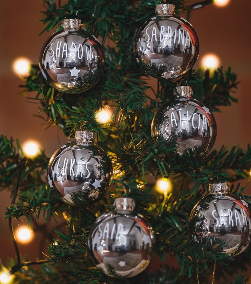 Boules de Noel Personnalisées