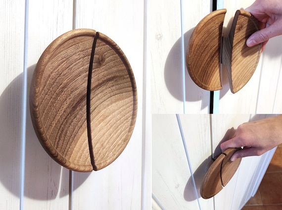 Wooden cupboard handles deals