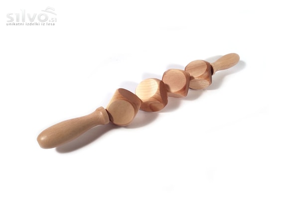 Wooden massage roller 4 dice Maderoterapia Wood therapy