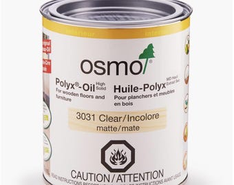 OSMO Polyx-Oil: Acabado transparente para madera y resina epoxi