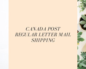 Canada Post shipping