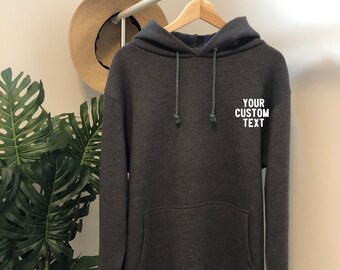 graphic fleece hoodie