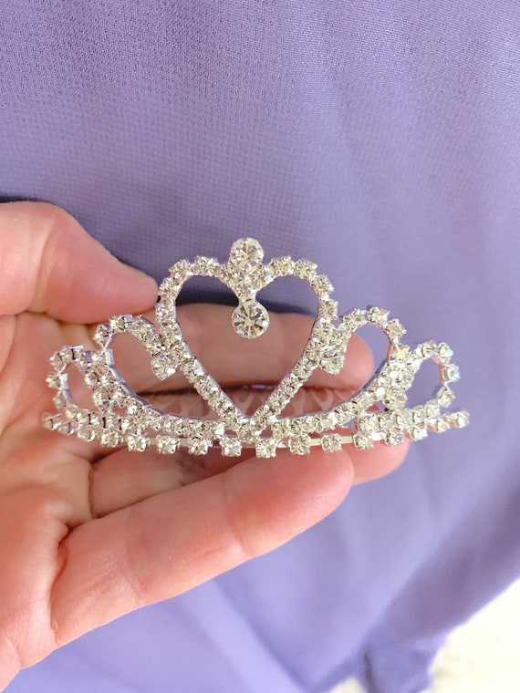 sale 5.00 off flower girl tiara princess crown CRY