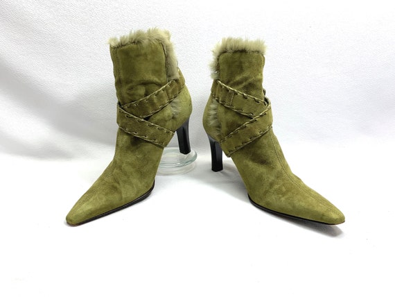 sale 10.00 off shoe boots Green GRINCH Shoes Gree… - image 5