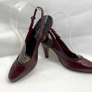 70&#39;s 80&#39;s Brand New Womens size 7 FANFARES HEELS VINTAGE Shoes cosplay shoes