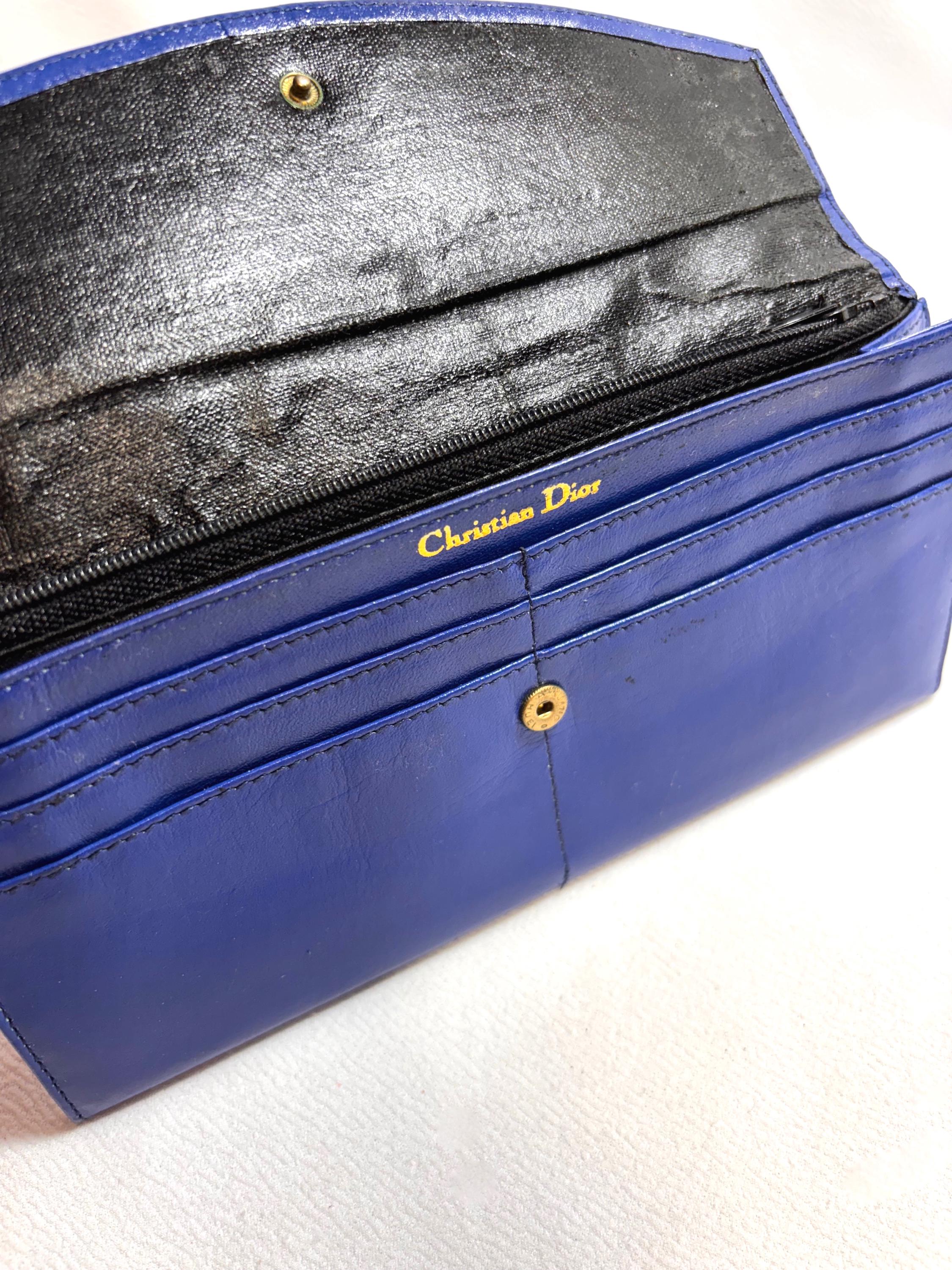 Dior Vintage Wallet - Etsy