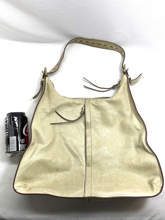 cosplay quality distressed LEATHER HOBO INTERNATIO