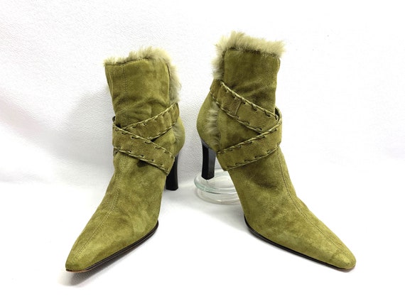 sale 10.00 off shoe boots Green GRINCH Shoes Gree… - image 2