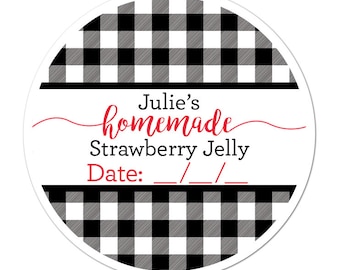 Personalized Canning Labels, Mason Jar Labels, Homemade Canning Stickers, Canning Jar Stickers, Custom Mason Jar Sticker